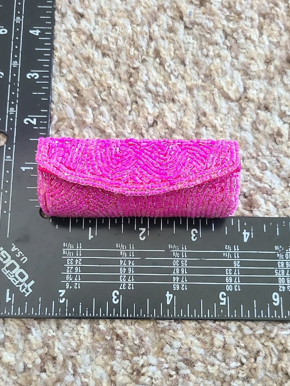 Vintage Mary Kay Signature Beaded Lipstick Case